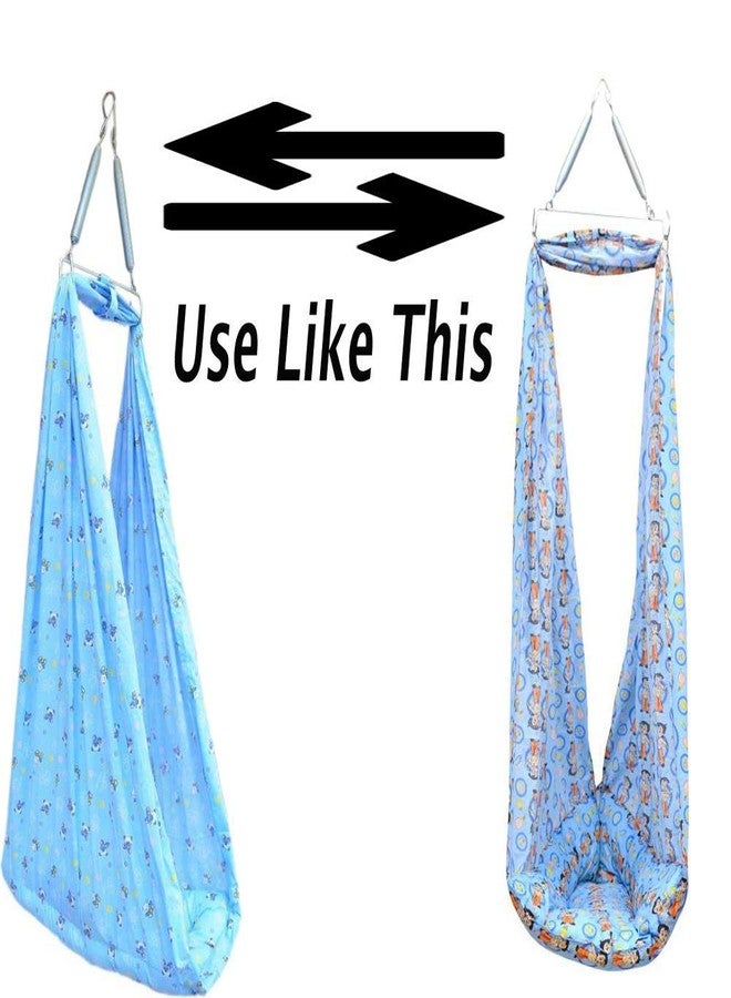 Mojo Toys Spring for Baby Swing Cradle Spring, Jhula Swing Stainless Steel Spring Set, Spring for Hanging Cradle, Thottil kambi, Jhoola, Palna, Jula, Swings (Triangle-20) - Image 4